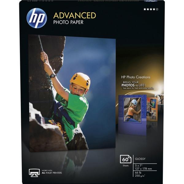 HP Advanced Inkjet Print Photo Paper - 5