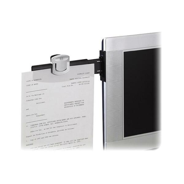 3M Monitor Mount Document Clip - 0.9