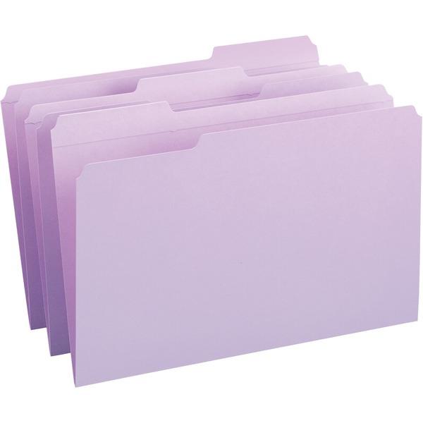 Smead File Folders with Reinforced Tab - Legal - 8 1/2