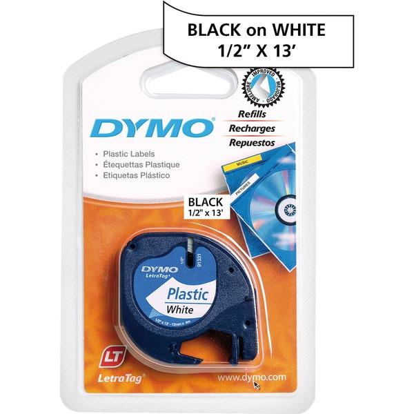 Dymo LetraTag Label Maker Tape Cartridge - 1/2