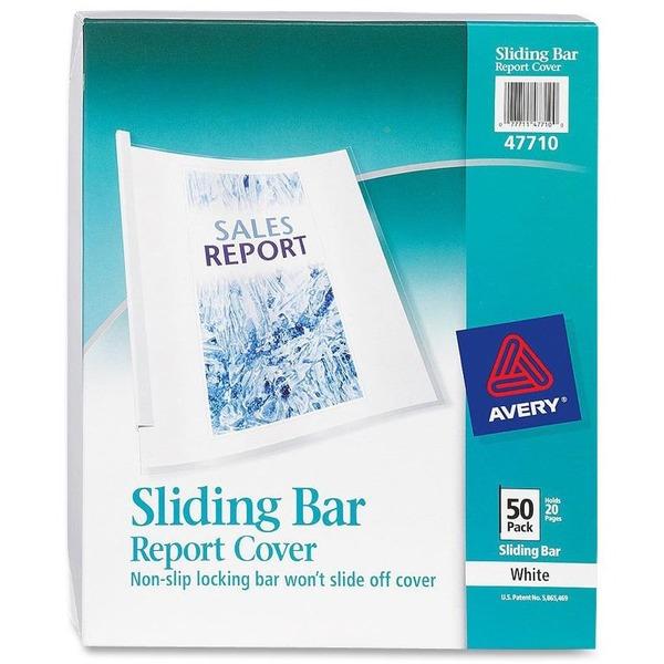 Avery® Sliding Bar Report Covers - 1/8