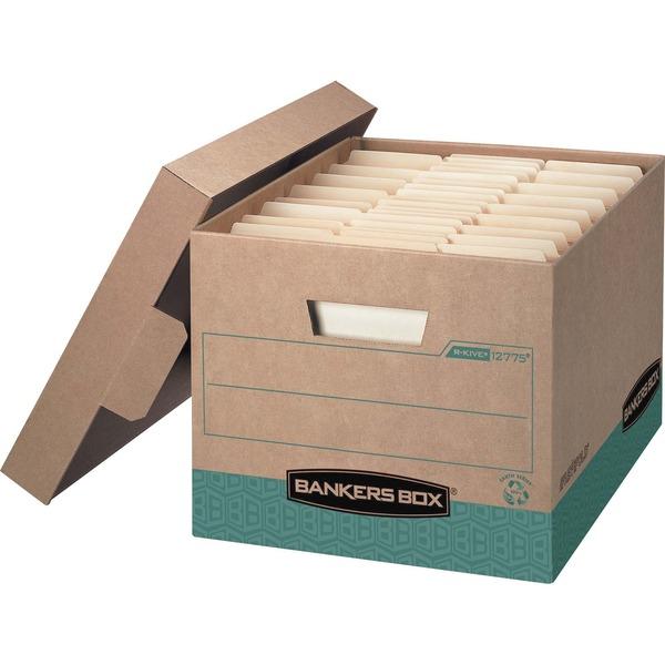 Bankers Box Recycled R-Kive File Storage Box - Internal Dimensions: 12