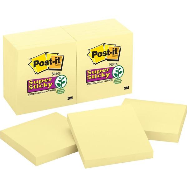  Post- It ® Super Sticky Notes - 3 