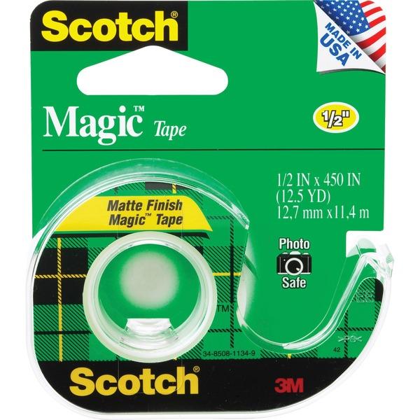 Scotch Magic Magic Tape - 12.50 yd Length x 0.50