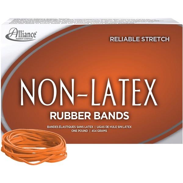 Alliance Rubber 37336 Non-Latex Rubber Bands - Size #33 - 1 lb. box contains approx. 720 bands - 3 1/2