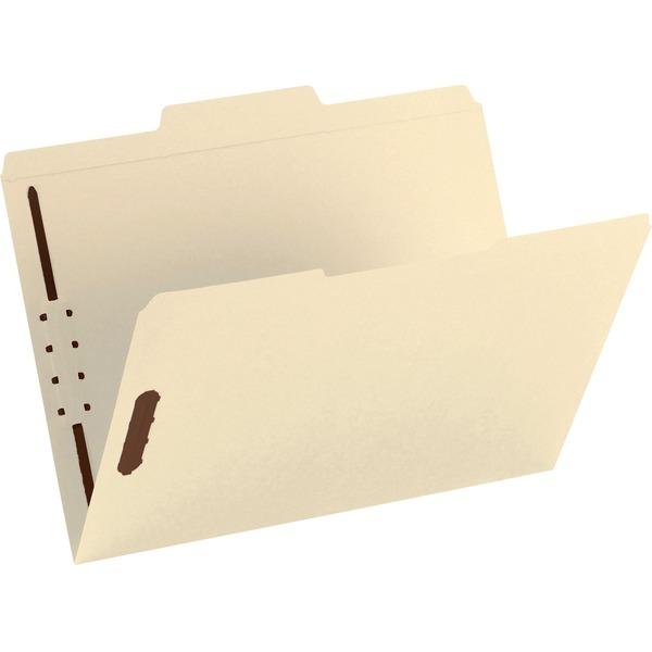 Smead Fastener File Folders with Reinforced Tab - Letter - 8 1/2