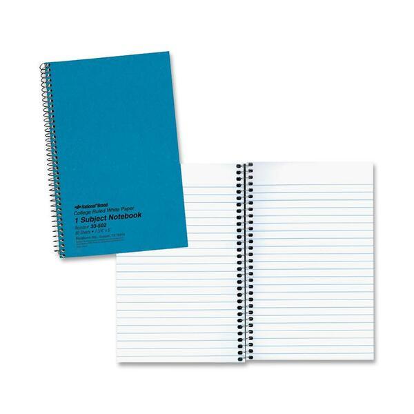 Rediform Kolor-Kraft 1-Subject Notebooks - 80 Sheets - Coilock - 16 lb Basis Weight - 6