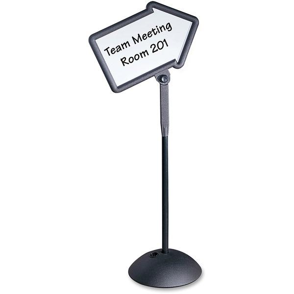 Safco Write Way Dual-sided Directional Sign - 1 Each - 18
