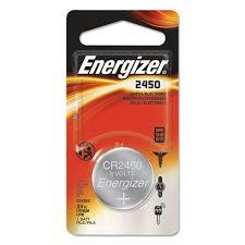  Energizer 2450 Lithium Coin Battery, 1 Pack - For Multipurpose - 3 V Dc - Lithium (Li)- 1 Each