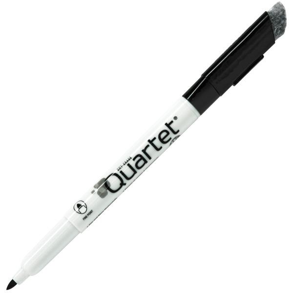 Quartet Classic Dry-Erase Markers - Fine Marker Point - Bullet Marker Point Style - Black - 12 / Dozen