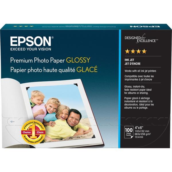 Epson Premium Inkjet Print Photo Paper - 97% Opacity - 4