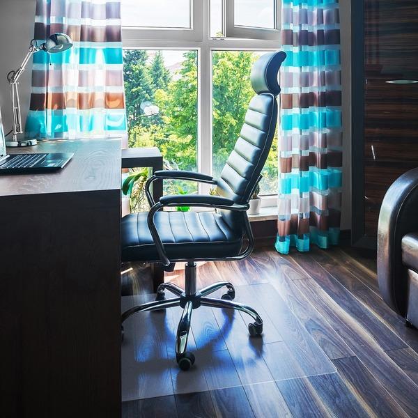 Cleartex Ultimat Hard Floor Rectangular Chairmat - Home, Office, Hardwood Floor, Floor, Hard Floor - 53