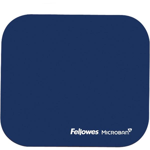  Fellowes Microban & Reg ; Mouse Pad - Blue - 8 
