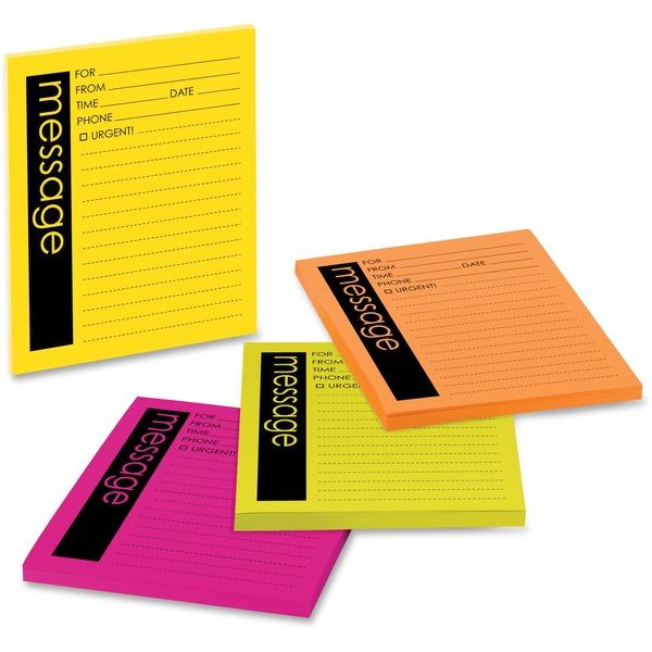 Post-it® Telephone Message Sticky Notepads - 50 Sheet(s) - 5