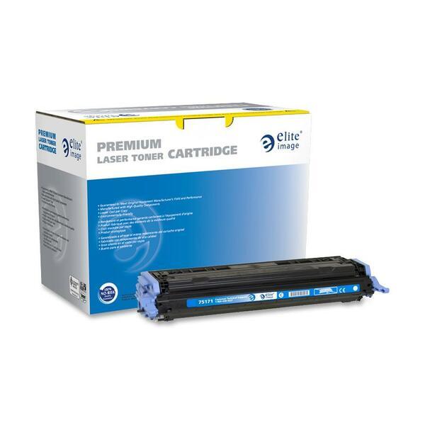 Elite Image Remanufactured Toner Cartridge - Alternative for HP 124A (Q6001A) - Laser - 2000 Pages - Cyan - 1 Each