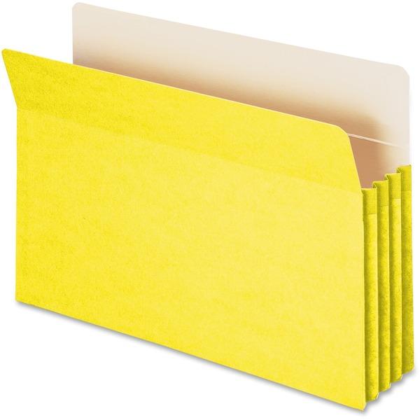 Smead Drop Front Panel Colored File Pockets - Legal - 8 1/2