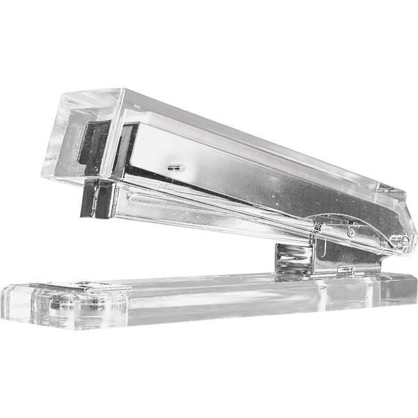 Kantek Clear Acrylic Stapler - 210 Staple Capacity - Full Strip