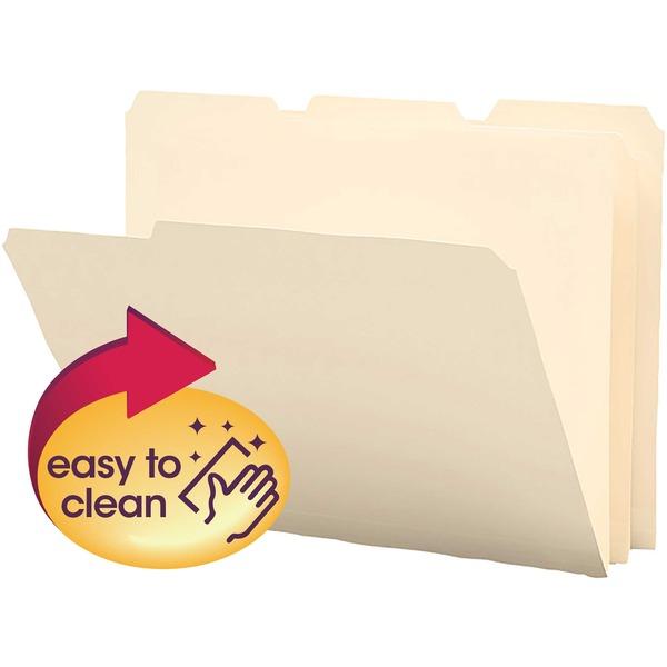 Smead Heavyweight Poly File Folders - Letter - 8 1/2