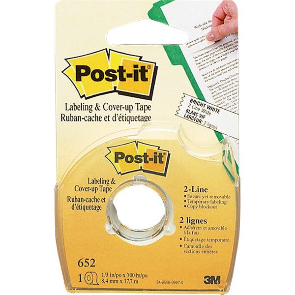 Post-it® Labeling/Cover-up Tape - 0.33