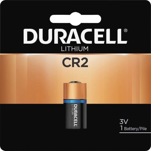 Duracell Lithium Photo 3V Battery - DLCR2 - For Camera - 3 V DC - Lithium (Li) - 1 Pack