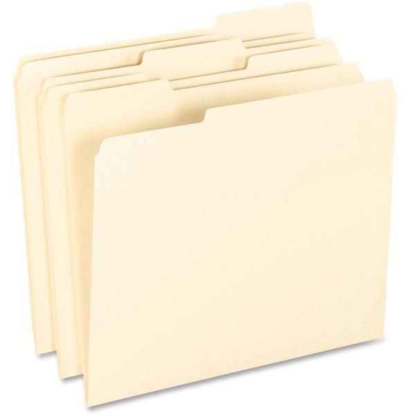 Pendaflex Smart Shield Manila File Folders - Letter - 8 1/2