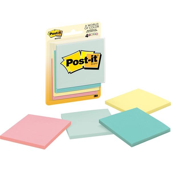 Post-it® Notes Original Notepads -Marseille Color Collection - 200 - 3