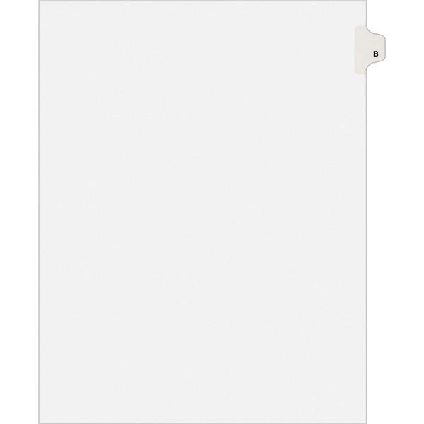  Avery & Reg ; Individual Legal Exhibit Dividers - Avery Style - 25 X Divider (S)- Printed Tab (S)- Character - B - 1 Tab (S)/ Set - 8.5 