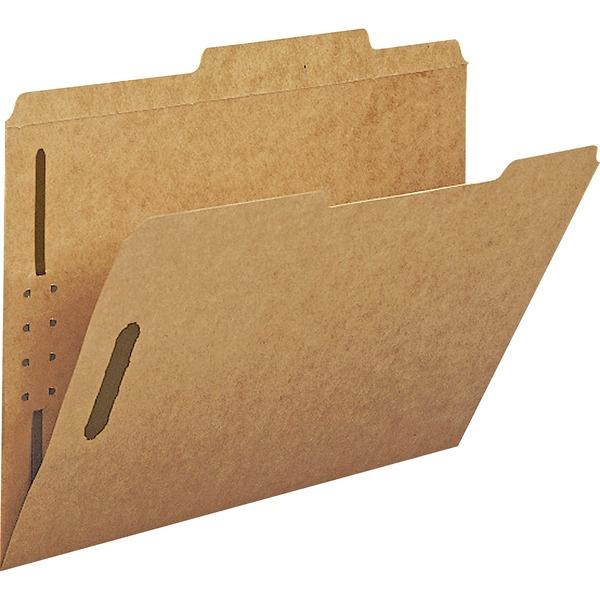 Smead Poly Two-Pocket Folder, Three-Hole Punch Prong Fasteners