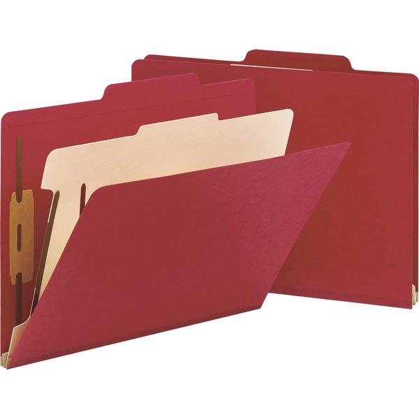 Smead Classification File Folders with Reinforced Tab - Letter - 8 1/2