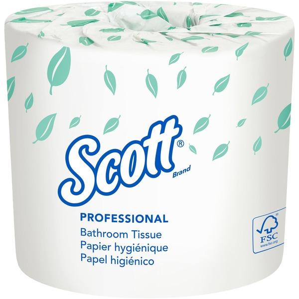 Scott 2ply Standard Roll Bath Tissue - 2 Ply - 4