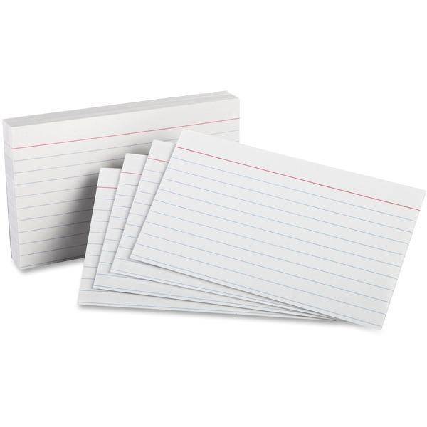 Oxford Printable Index Card - 10% Recycled - 3