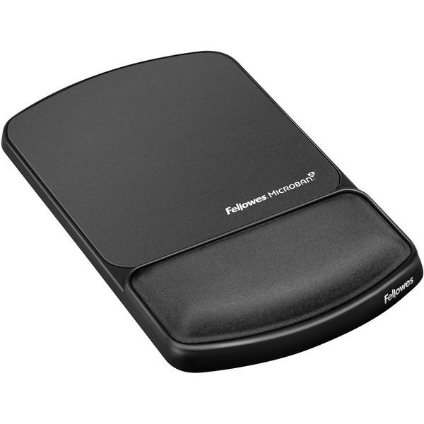 Fellowes Mouse Pad / Wrist Support with Microban® Protection - 0.9