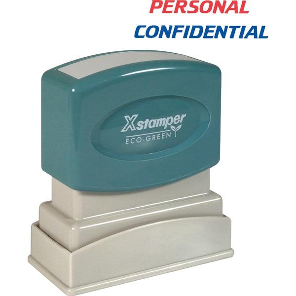 Xstamper PERSONAL CONFIDENTIAL Stamp - Message Stamp - 