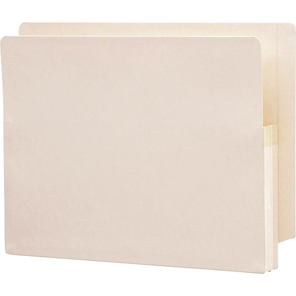 Smead End Tab File Pockets with Reinforced Tab - Letter - 8 1/2
