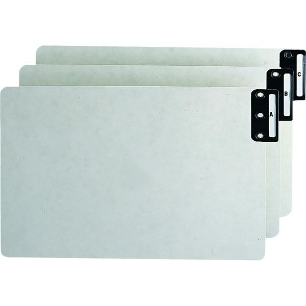 Smead 100% Recycled Filing Guides with Vertical Extra-Wide Blank Tab - Printed Tab(s) - Character - A-Z - 25 Tab(s)/Set0.50