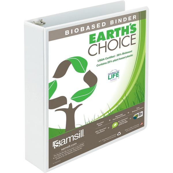 Samsill Earth's Choice Round Ring View Binders - 2
