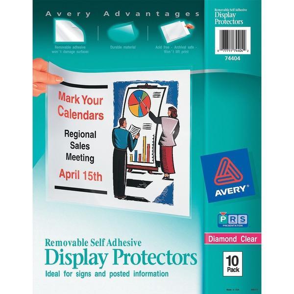  Avery & Reg ; Display Protectors - For Letter 8 1/2 