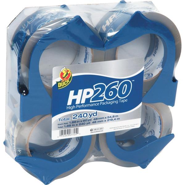 Duck Brand Brand HP260 Packing Tape with Reusable Dispenser - 60 yd Length x 2