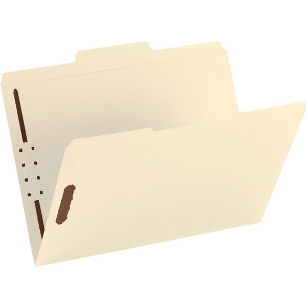 Smead Fastener File Folders With Reinforced Tabs - Letter - 8 1/2 