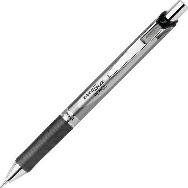 Pentel EnerGize Mechanical Pencils - #2 Lead - 0.7 mm Lead Diameter - Refillable - Black Barrel - 1 / Each