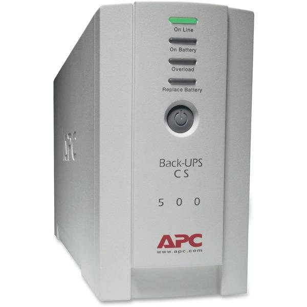 APC Back-UPS CS 500VA - 8 Hour Recharge - 3 Minute Stand-by - 110 V AC Input - 120 V AC Output - 3 x NEMA 5-15R, 3 x NEMA 5-15R