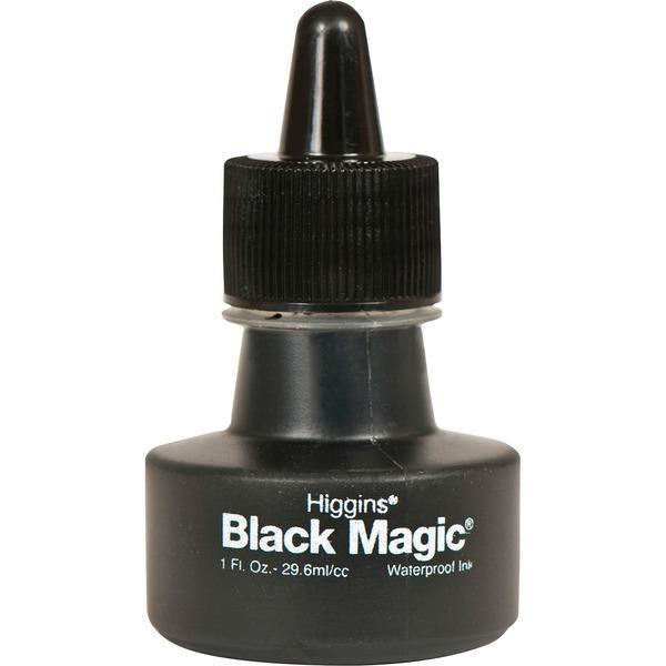 Higgins Black Magic Waterproof Ink - Black 1 fl oz Ink - 1 / Each