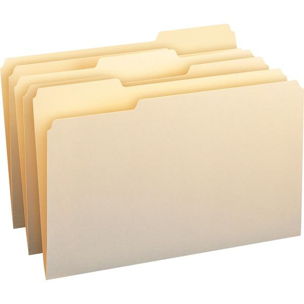 Smead 100% Recycled File Folders - Legal - 8 1/2
