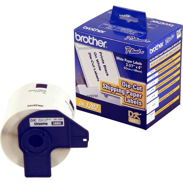 Brother DK1202 - Shipping White Paper Labels - 4