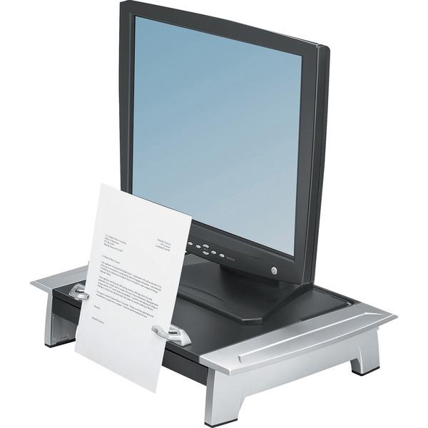Fellowes Office Suites Standard Monitor Riser Plus - 80 lb Load Capacity - 4.2