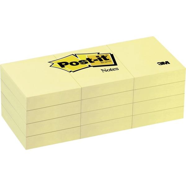 Post-it® Notes Original Notepads - 100 - 1.50