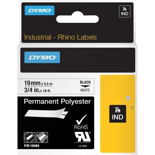 Dymo Permanent Polyester Labels - 3/4