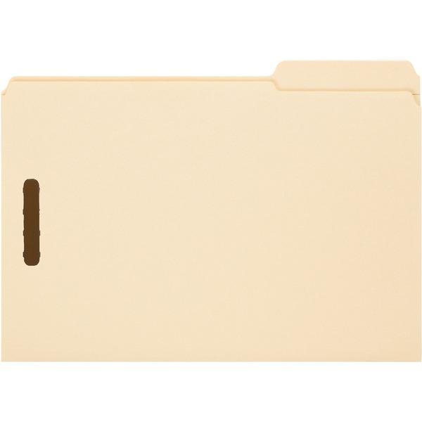  Smead Fastener File Folders With Reinforced Tab - Legal - 8 1/2 