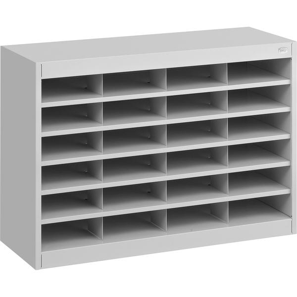 Safco E-Z Stor Steel Literature Organizers - 750 x Sheet - 24 Compartment(s) - Compartment Size 3