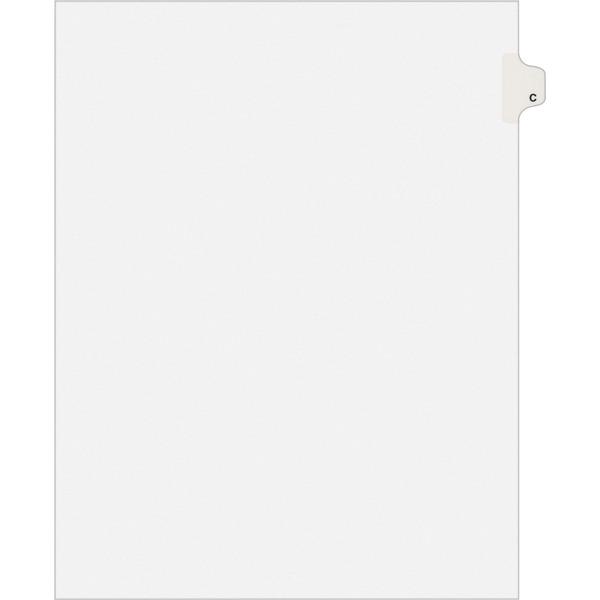 Avery® Individual Legal Dividers - Allstate Style - Unpunched - 25 x Divider(s) - 25 Printed Side Tab(s) - Character - C - 8.5